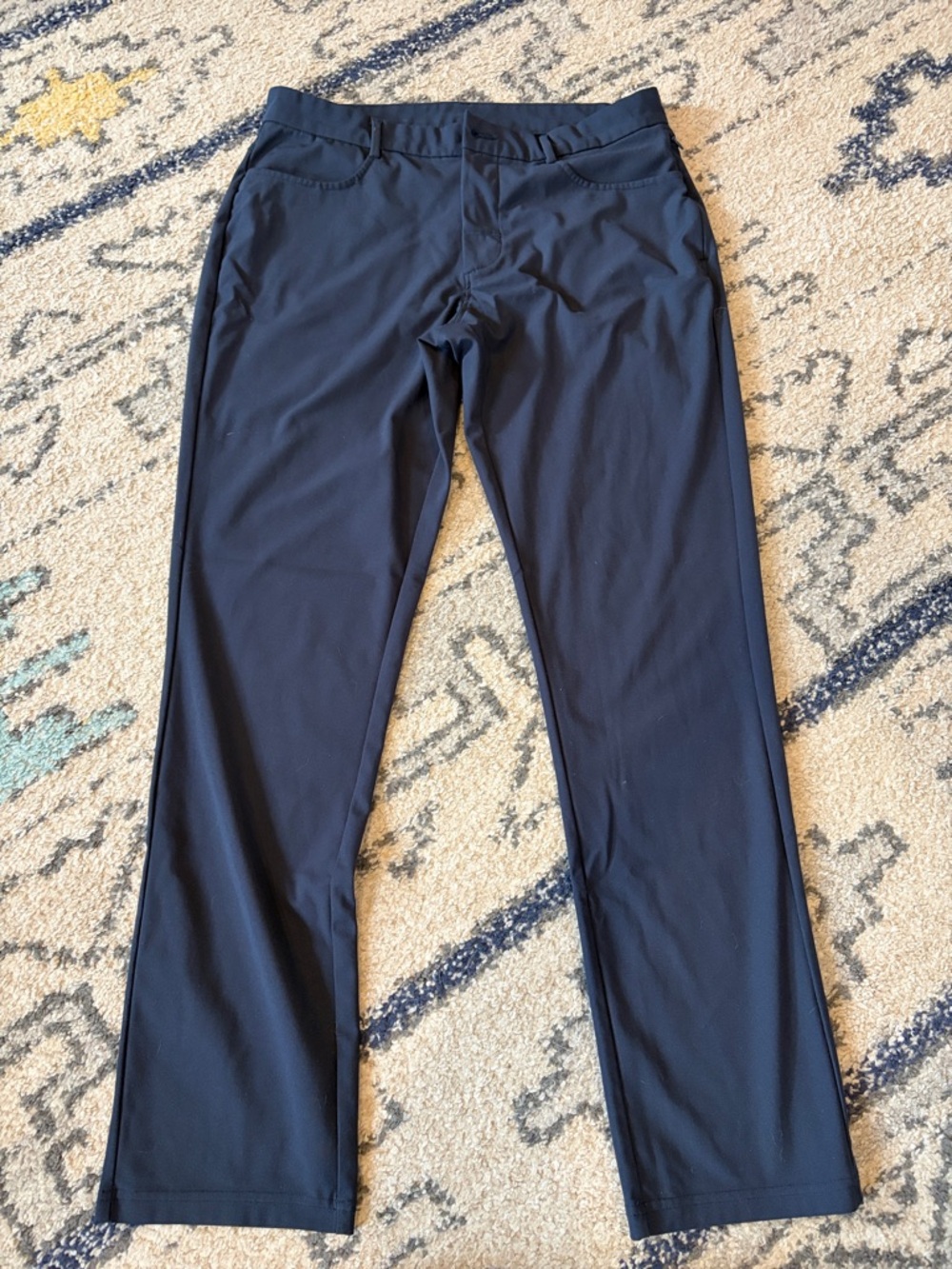 Old Navy Navy Slim Active Tech Hybrid Pants 33x32